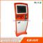 Barcode Reader Integrated Restaurant Self Bill Payment Kiosk / Network Electronic Payment Machine