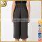 New design OEM service woman cropped wide pants