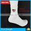 custom logo embroidery sport socks