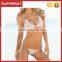 C645 New 2016 sexy swimwear women crochet swimsuit sexy summer woman sport style bikini swimwear