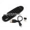 china wholesale air fly mouse in remote control for hisense smart tv 2.4g wireless air mouse