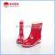 Red Color Fashion Rain Boots for Girls