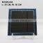 wholesales glass mirror in square shape with colored acrylic edge