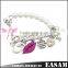Easam China Alibaba Supplier Personalized Design faux pearl bracelet