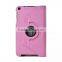 360 Degree Rotating Leather Stand Cover Case For Asus Memo Pad 8 ME181C