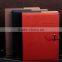 hign quality black PU Leather notebook for study/office