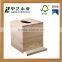 Trade assurance rectangular antique design white wooden tissue box