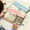 High quality A4 PU Velcro closure document file bags