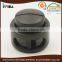 black plastic cord lock spring stoppers for backpack