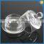 LXHY-CE0825 Glss Butter Dish Dome Covered Butter Dish / Cheese Ball Dish