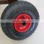 hand trolley plastic wheels pneumatic tires