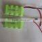 4.8v ni-mh aa 2100mah rechargeable battery pack China factory price ni-mh 4.8V aa 2100mAh