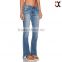 fashion brand wholesale knee ripped frayed women hot jeans JXC00171