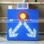 Outdoor solar led traffic sign board safety traffic signs