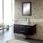 Single Sink Wooden Espresso Wall Hung Bathroom Vanity