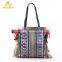 2016 handbag china suppliers canvas shoulder bag women fringe tassel bag