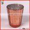Vintage Stripe Pattern Mercury Rose Gold Tealight Candle Jars Wholesale