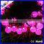 Diwali Lights Solar Energy Festival Wedding LED String Light Round Ball Christmas Lights for Garden Street Decoration