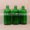 100ml amber glass boston shape Essential oil bottles with Explosion-proof bottle caps