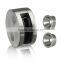 Railing Square type ZINC Square Glass Clamp Railing systems glass balcony system