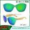 Custom wooden sunglasses wood polarized sunglasses recycled skateboard sunglasses