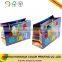 Wholesale custom gloss lamination shopping paper gift bags with handles
