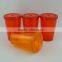 Hot sales colorful Plastic Bottle Cutter Machine/Washing Machine cups with straw