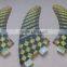 2016 hot selling colorful bamboo epoxy surfboard