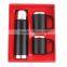 Double Wall Stainless Steel Flask Gift Set