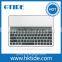 Gtide patent design aluminum universal bluetotoh keyboard  in spanish