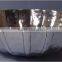 Home Table Decoration Aluminium Metal Fruit Candy Bowl Mirror Polish
