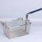 mini square wire pasta strainer, deep frying strainer, deep fry wire basket