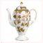 White simple ceramic arabian coffee pot wholesale