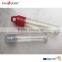 Round plastic protective packaging plastic clear screw pen tubes Screw Pack GP