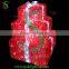 2016 3D new product 3 layer acrylic hanging empty lighted gift box led light for outdoor or indoor wedding decoration