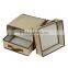 folding chest of drawers, wooden sewing box fabric boxes for clothes,drawer closet