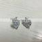 jewelry accessories platinum plated Earring post components