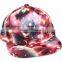 Custom 6 Panel Galaxy Pattern Hip Hop Print Snapback Hat