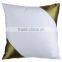 Soft Fashionable personalized sublimation pillow cushion with color edge