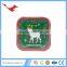 006 FSC material printed disposable tableware for christmas theme party
