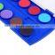 Jiangxi Baroque Art Material Kid 12 Color Solid Watercolor Cake With Plastic Hndle Brush Set