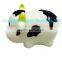 Cow Toys for Toddler,Vinyl Farm Animal Toys,White Plastic Small Toy