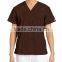 Custom Men's V-Neck Scrub Double Chest Pocket Top