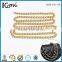 Colored brass jewelry chain for necklace and decoration