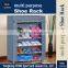 FH-FC6007 Many ways of assemble accessories freedom fabric cloth shoe racks