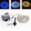 Christmas Decor 100 LED Solar Light Power 2 Modes Warm White Light PC Tube LED String Light