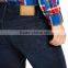 Biker Jeans Blue Denim jeans pantalon (LOTK047)