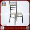 BH-L8815 factory price white and gold clear resin napoleon wedding chair
