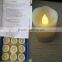 led artificial flickering flame candle light with remote control