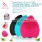 2016 new product portable 3d facial brush ultrasonic silicone electric facial brush waterproof home use